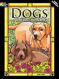 Dogs Stained Glass Coloring Book (Dover Nature Stained Glass Coloring Book)