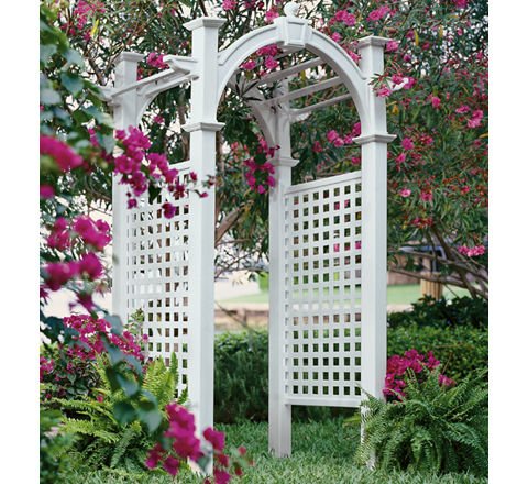 Brookfield Lattice Arch Arbor