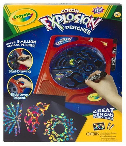 Childrens Toyshop  Toys : Crayola Colour Explosion Dial Designer