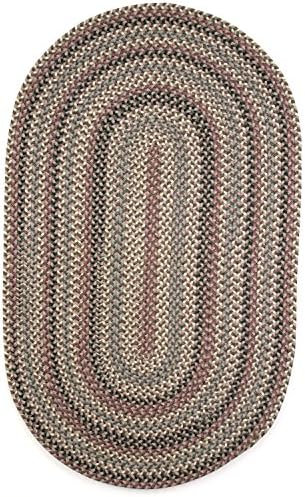 Thorndike Mills Pioneer Valley II Autumn Wheat Oval 2' X 3' Braided Rug