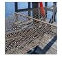 Double Hammock with Hammock Stand Combo - 15 Ft Heavy Duty Stand with 80" X 55" Taupe Ployester Rope Hammock,Quick Same Day Shipping