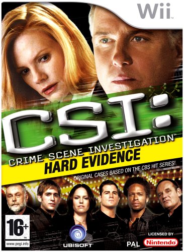 Childrens Toyshop  Video Games : CSI: Crime Scene Investigation - Hard Evidence (Wii)