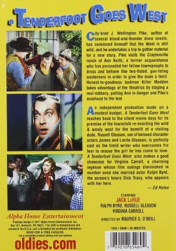 Tenderfoot Goes West