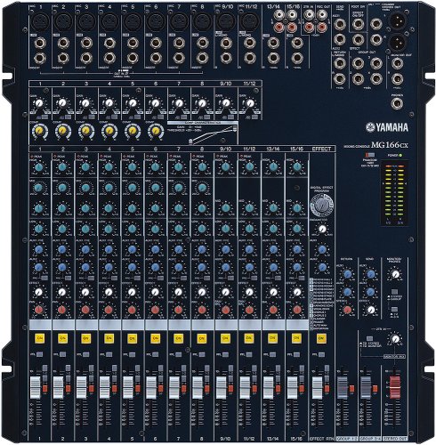 Yamaha MG166CX 16 Channel 6 Bus Analog Mixer