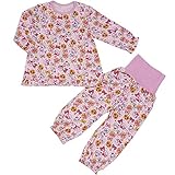 アンパンマン パジャマ アンパンマンガール スムス 総柄腹巻付き 長袖パジャマ Anpanman Girl j-oa2877 80cm ピンク