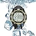 DMYEC Outdoor Sport Watch IP68 Waterproof Running Watch One Year Long Standby(Yellow)