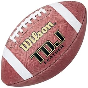 <b>Wilson TDJ Junior Leather Football</b>