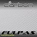 Produkt-Bild: FULPAS 3D Struktur Carbonfolie Autofolie selbstklebend Silber 152cm x 50cm