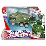 Transformers Animated Series Voyager Class 6 Inch Tall Robot Action Figure - BULKHEAD with Launching Wreck Ball (Vehicle Mode : Armored Truck)