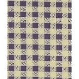 Fitted Bassinet Sheet - Lavender Gingham Check -... by sheetworld