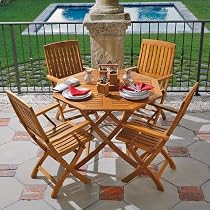 Big Sale Royal Tahiti 5-Piece Outdoor Dining Set