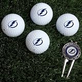 NHL Tampa Bay Lightning Four Golf Ball Gift Set