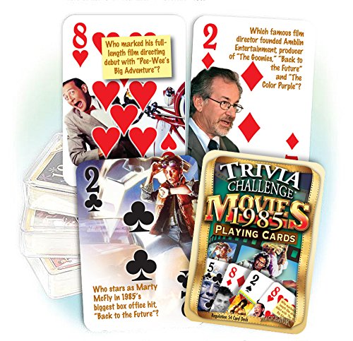 1985 Movie Trivia Playing Cards: 31st Birthday or 31st Anniversary