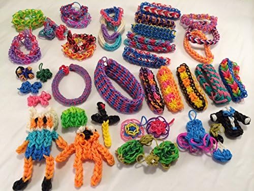Colorful Bandz Deluxe Loom Kit (Complete with 2000 Bands, 20 Brilliant Colors)