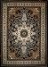Traditional Isfahan Persian Area Rugs black 9' x 12'5