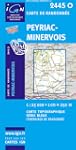 Carte de randonn�e : Peyriac Minervois