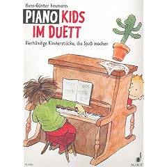 PIANO KIDS im Duett (+CD) mit Bleistift -- 21 vierh�ndige Klavierst�cke von Klassik bis Pop, die Spa� machen - herausgegeben von Hans-G�nter Heumann (Noten/Sheet music)