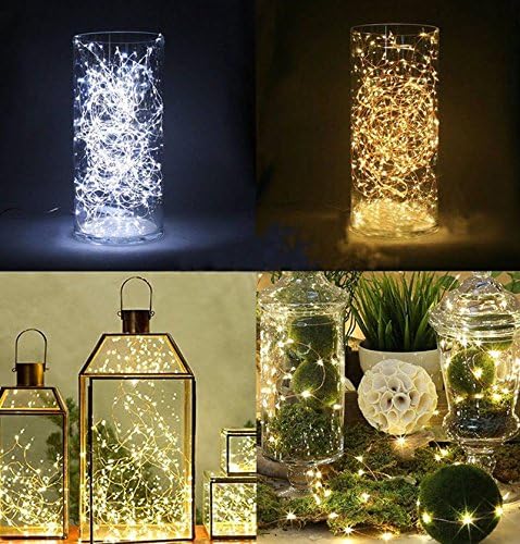 1M 10 LED Battery Power Operated Multicolor Copper Cable Wire Fairy String Light Xmas Party Wedding Decor Lamp Waterproof