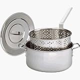 King Kooker KK2S Stainless Steel Deep Fry Pan with Lid