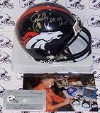 Autographed John Elway Mini Helmet - 2X SB MVP - Autographed NFL Mini Helmets