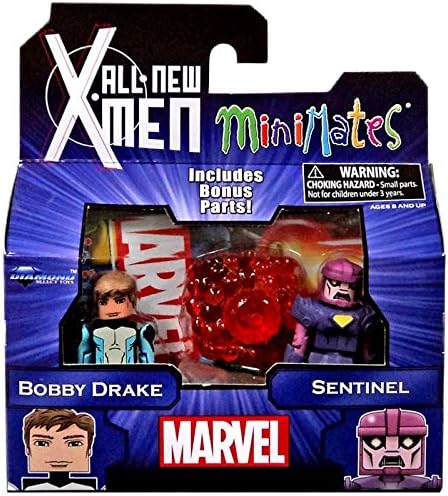 Marvel Minimates All New X-Men Series 59 Mini Figure 2-Pack Bobby Drake & Sentinel