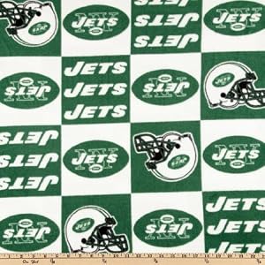 60-Wide-NFL-Fleece-New-York-Jets-Green-White-Fabric-By-The-Yard