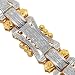 Jewelry : 10K Yellow Gold Mens Diamond Bracelet 4.50 Ctw