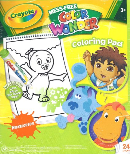 Crayola Nickelodeon Color Wonder Coloring Pad
