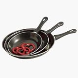 HWI USA 1328 3-Piece Fry Pan Set