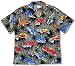 Antique Automobiles Men's Hawaiian Aloha Shirt