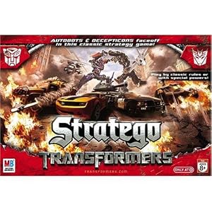 Transformers Board Game - Stratego where Autobots and Decepticons Faceoff in this classic game