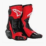 ALPINESTARS SMX PLUS RED/BLK MOTORCYCLE BOOTS 37/4