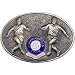 Huddersfield Town 'The Town' Football Club English Pewter Oval Belt Buckle