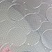 Sequin Round 30mm Black Gold Grid Check Squares Metallic