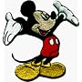 Mickey Mouse - Standing with Arms Up - Embroidered Iron On or Sew On Patch (Disney)