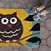 Wise Owl Hand Made Coir Doormat 18