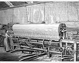Photographic Print of Net loom in the Stuarts factory, c1880 from Heritage-Images