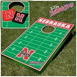 Nebraska Cornhuskers NCAA Football Field Bean Bag Toss Game