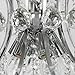 LightInTheBox® Modern Crystal Chandelier with 6 Lights, Pendant Modern Ceiling Light Fixture for Bedroom, Living Room