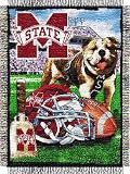 Mississippi State Bulldogs Blanket Throw Tapestry