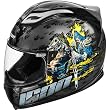 Icon Apocalypse Men's Airframe Sports Bike Racing Motorcycle Helmet - Black
