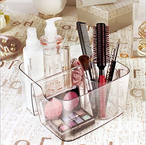 Premium Quality Plastic Cosmetic And Closet Electric Hair Dryer Vanity Organizer