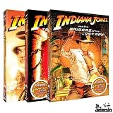 Indiana Jones Special Edition Trilogy Exclusive Lenticular Cover Collection (Raiders of the Lost Ark, Indiana Jones and the Temple of Doom, Indiana Jones and the Last Crusade)