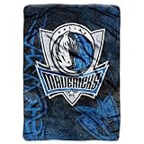 Northwest Dallas Mavericks Raschel 80x60 Plush Blanket