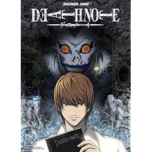 Death Note: Light and Ryuk Wall Scroll GE9856 (Fabric Cloth)