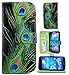 Samsung S4 Leather,Samsung S4 Case,S4 Flip Case,Canica Colorful Printe Wallet Cover for Samsung Galaxy S4 i9500
