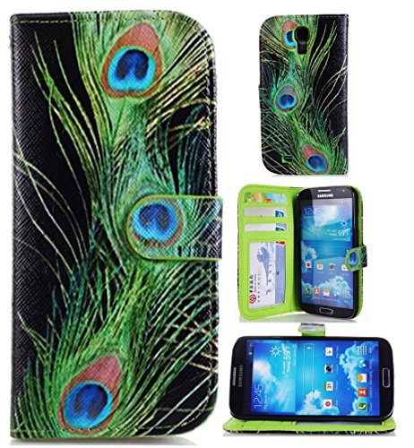 Samsung S4 Leather,Samsung S4 Case,S4 Flip Case,Canica Colorful Printe Wallet Cover for Samsung Galaxy S4 i9500