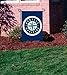 Seattle Mariners Applique Embroidered Mini-Window Or Yard/Garden Flag