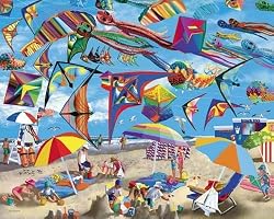 Wind Dancers 1000 pc Jigsaw Puzzle by White Mountain