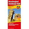 Motorradkarte Weserbergland - Teutoburger Wald: Mit Ausflugszielen, Einkehr- & Freizeittipps und Tourenvorschl�gen, wetterfest, reissfest, abwischbar, GPS-genau. 1:200000